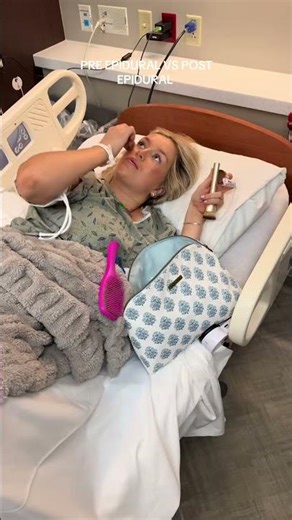 Got the epidural at 8cm dilated I was READY #shorts #short #SeviFamily