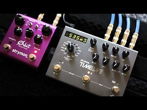 Strymon TimeLine delay and Orbit Flanger - Feedback Loop demo