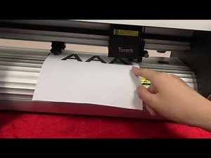 Teneth Guide video : TK1350L cutting plotter with coreldraw