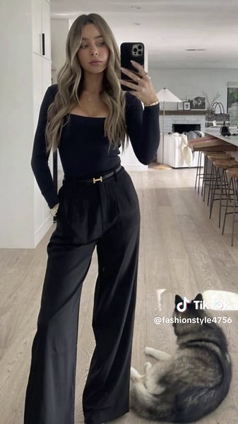 20 Stylish Outfits with Black Slacks: Autumn Edition