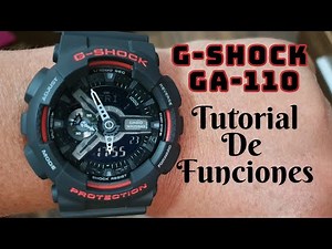 Casio G- Shock Ga-110 Tutorial de funciones