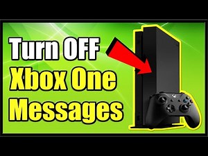 How to TURN OFF MESSAGES on XBOX ONE from RANDOMS & SPAM (Easy Method!)