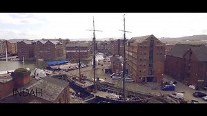 15K views · 132 reactions | Here's an incredible view of Gloucester Docks as you've never seen it before. Thanks to Indah Films for this video. | BBC Gloucestershire | Facebook