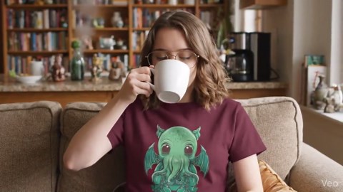 Kawaii Cthulhu T Shirt – Adorable Lovecraft Monster Tee – Spooky Creature Graphic Shirt - Etsy