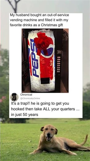 The vending machine trap