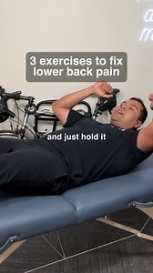 13K views · 170 reactions | Want to fix your lower back pain for the long-term? Strengthen your lower abs. Here’s how  | El Paso Manual Physical Therapy | Facebook