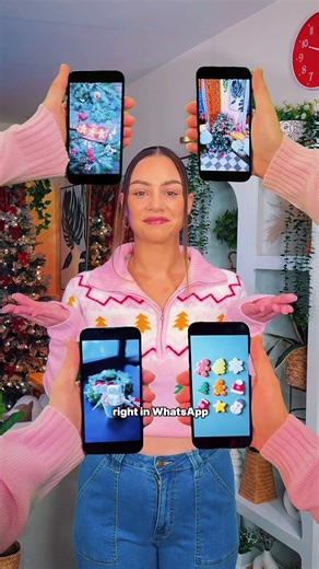 New WhatsApp Features for the Holidays ft. @MirandaMorey