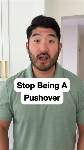 Stopping the pushover cycle is not about being tougher. It is about pausing, naming your limit, and sticking to your first decision. Small shifts, big respect 🤝 #communicationtips #boundaries #confidence #selfrespect #professionaltips | Lawyer Vince