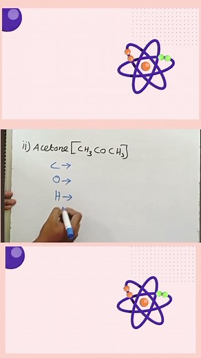 Molar mass of Acetone #chemistry #tricks