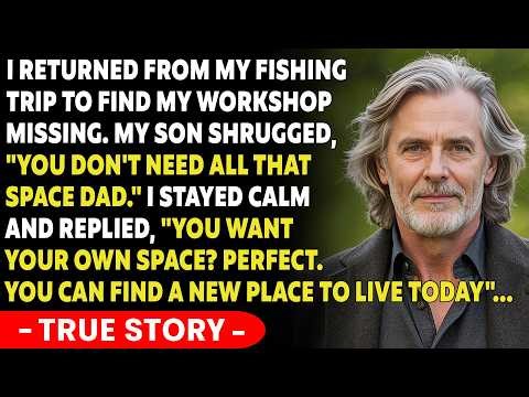 Son Took My Workshop: "You Don't Need All That Space"... He Didn't Expect My Reply