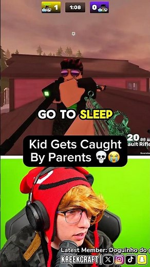 kid gets in trouble by parents 💀😭