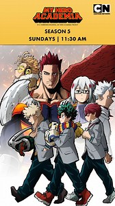 36K views · 1.5K reactions | And he’s back- the one and only Izuku Midoriya! Watch My Hero Academia Season 5, every Sunday, 11:30 am onwards only on Cartoon Network India #CartoonNetworkIndia #MyHeroAcademia #Season5 #Anime | Cartoon Network | Facebook