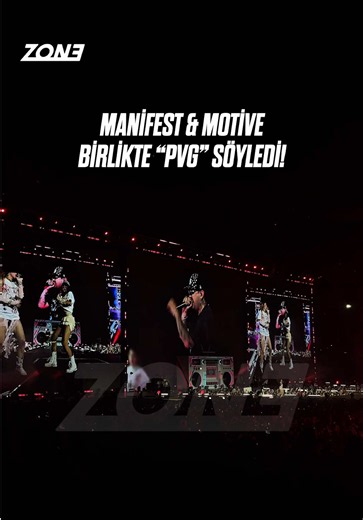 🔥 Manifest sahnede Motive ile “PVG” söyledi! 🎀 Manifestival’in ikinci gününde Motive Manifest’in konuğu oldu. Sahnede ilk Zehir (Motive Remix)’i seslendirdiler. Ardından kızlar gecenin sürprizi olarak Motive’nin PVG şarkısını söyledi. #manifestival #manifest #motive #motive2m #2m@YAĞIZ KAHRAMAN @manifestgirls @Motive