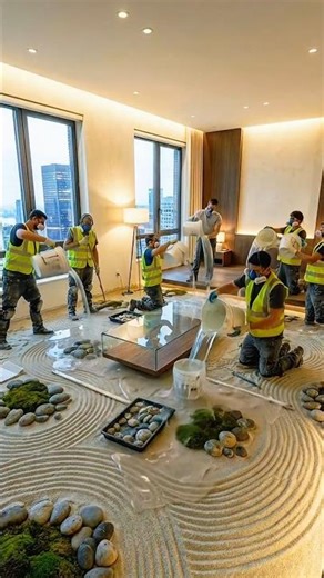 FEEL BEACH IN YOUR BEDROOM #epoxyfloor #tranding #shorts