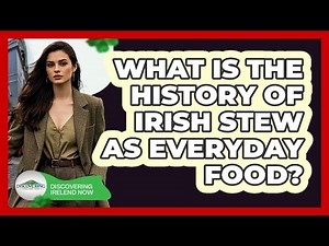 What Is The History Of Irish Stew As Everyday Food?