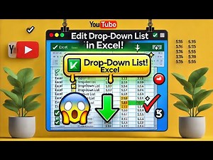 How to Edit a Drop-Down List in Excel"