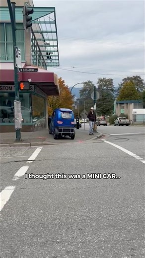 Toronto Seniors… this is NOT a mini car 🤯 #emobility #usa #canada (USA & Canada)