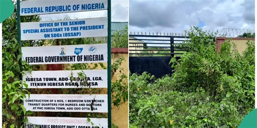 "Disturbing": FG's N227m health project in Ogun now an abode for rats, birds