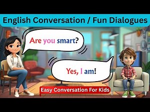 150 Fun English Conversation for Kids | Short Question & Answer Dialogues | English Practice