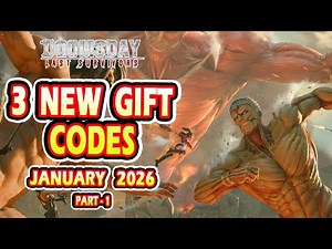 Doomsday 3 New Gift Codes | Doomsday Last Survivors 3 New Gift Codes January 2026 (Part-1)