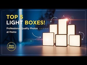 TOP 5 Best Photo Studio Light Boxes 2025 | Take Professional-Quality Product Photos