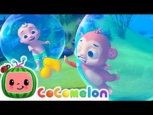 Baby Shark (Swimming Version) | CoComelon Animal Time - Learning with Animals | Kids Nursery Rhyme