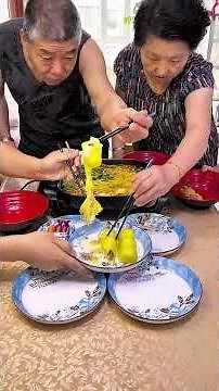 🍚👨‍👩‍👧‍👦 Super Delicious Family Meal - The Whole Family Gets Together and Eats Deliciously!😋🍗