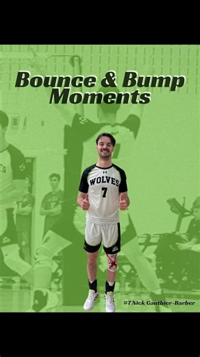pyper 📸 🧷🌄 on Instagram: "Bounce & Bump Moments🎤 Featuring an Algonquin Wolves men's volleyball player: #7 Nick Gauthier-Barber (@nick_gbarber) (@algonquinmvb @algonquinwolves )"