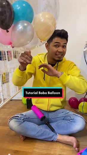 Bobo Balloon Tutorial: How to Fill a Bobo Balloon with Air