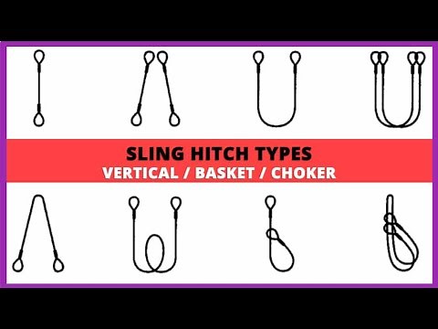 TYPES OF HITCHES IN RIGGING | HOW MANY TYPES OF HITCHES ARE IN RIGGING | SAFETY KNOWLEDGE