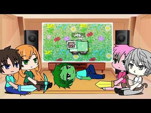 Monster School React To The Ultimate "Minecraft" Recap Cartoon | Part 1