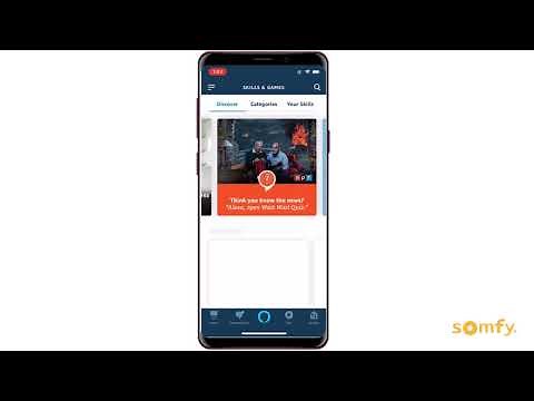 How to Connect the Somfy myLink to Amazon Alexa Routines: Quick Start