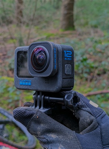 1st POV with GoPro Hero 12 black - Max Lens 😍 #mtb #endurobike #vtt #downhill
