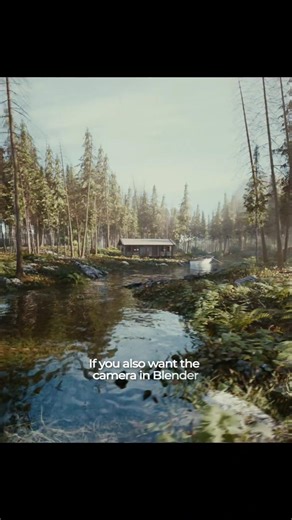 How to make a camera follow a path in Blender. #blender #tutorial #3d #tips #blendertips