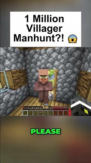 1 MILLION Villager Manhunt?! (Part 2)