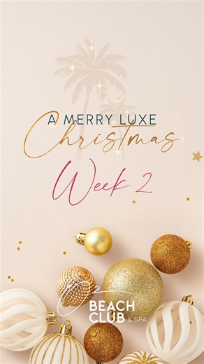 O2 Beach Club & Spa on Instagram: "A Merry Luxe Christmas Week 2 - when you don’t know what day of the week it is but you know what your next cocktail and activity is! This week brings the Pink Mango Fashion Show, Wine & Cheese Tasting, Build A Bajan Cutta, Towel Art, Beach Bag Painting and our New Years Eve Dipped in Gold Gala complete with optional pre event hair and makeup glam (to be booked separately)) and fireworks to ring in the new year! #OnlyAtO2 #O2Barbados #O2BeachClubAndSpa #Caribbea