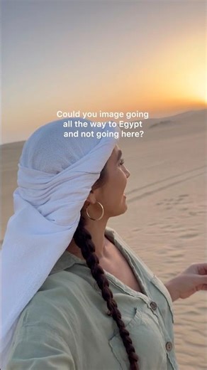 Make sure to go to this Egyptian oasis!