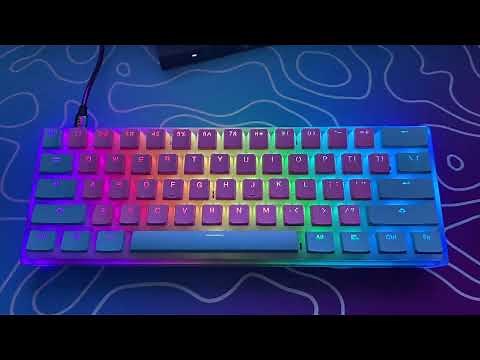 NEW COTTON CANDY CLIX KEYBOARD!