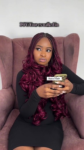Ayya Hair Ruby Merlot Layered Collections