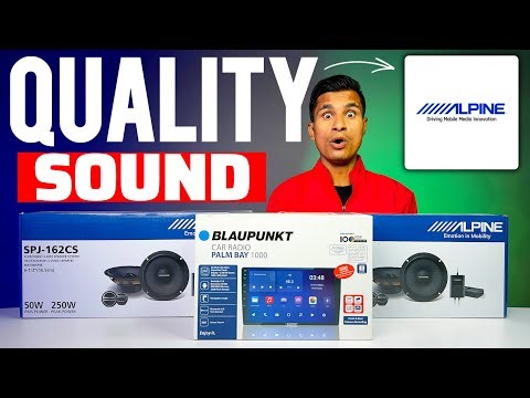 Best Music System For Any Car In India | Alpine Vs Blaupunkt Speaker And Stereo Combination