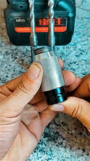 Drill Bit Quick Change Adapter Setup | New Drill Hack