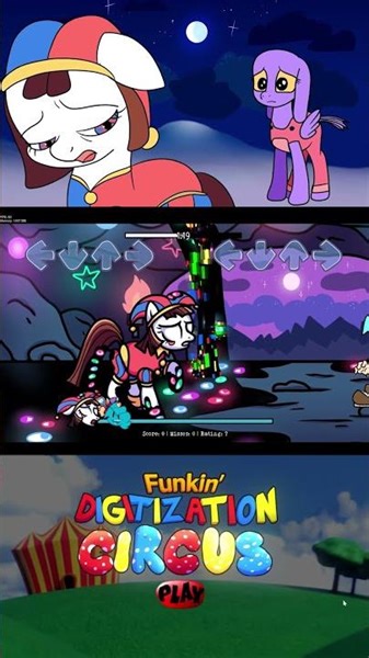 Pomni Vs Twilight Sparkle 2 FNF x AMAZING DIGITAL CIRCUS Friday Night Funkin' #digitalcircus #fnf