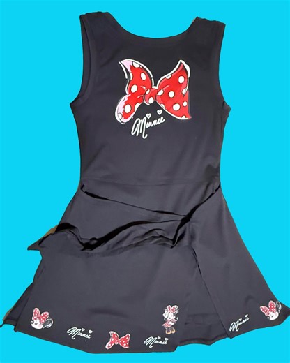 Minnie Mouse Dress, Disney Park Outfit, Women's Disneyapparel, Subtle Minnie Bow Design - Etsy