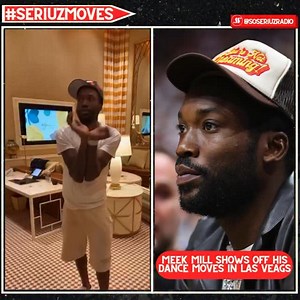 55 reactions · 82 comments | Meek Mill flexes his dance moves in Las Vegas  #meekmill #dancer #fypp | soseriuzradio | Facebook