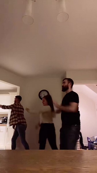 Three Women Dancing Video at Bar