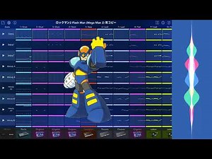 Mega Man 2 Flash Man Stage Music (Korg Gadget Arr.) ロックマン2 フラッシュマン ステージBGM アレンジ 耳コピー Mastered