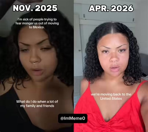 Everyone is trying to roast the girl, but I find it unfortunate.I’ve lived in Mexico for multiple years now, and while there are ups and downs, most of the benefits can outweigh the negatives if you take the time to learn how things work. Sure, her reasons for trying to leave America might have been spiteful, but she still went through the process to acquire the proper papers and make the move…which is more than 99% of people ever even dream of doing.Hopefully, everything works out for them, and