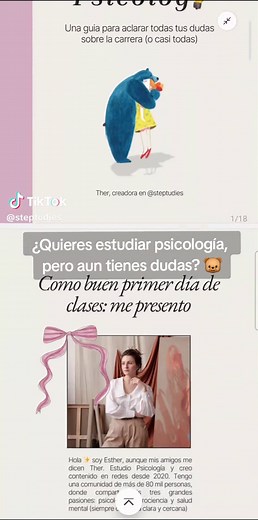 Guía breve para estudiar Psicología y resolver dudas