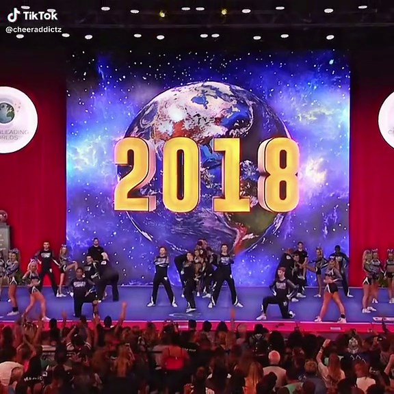 cheetahs 2018 🥶 #worlds #fyp #foryou #foryoupage #cheerleading #2018 #worlds #cheerathletics #iconic