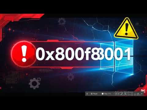 How to fix update error 0x800f8001 on Windows 11